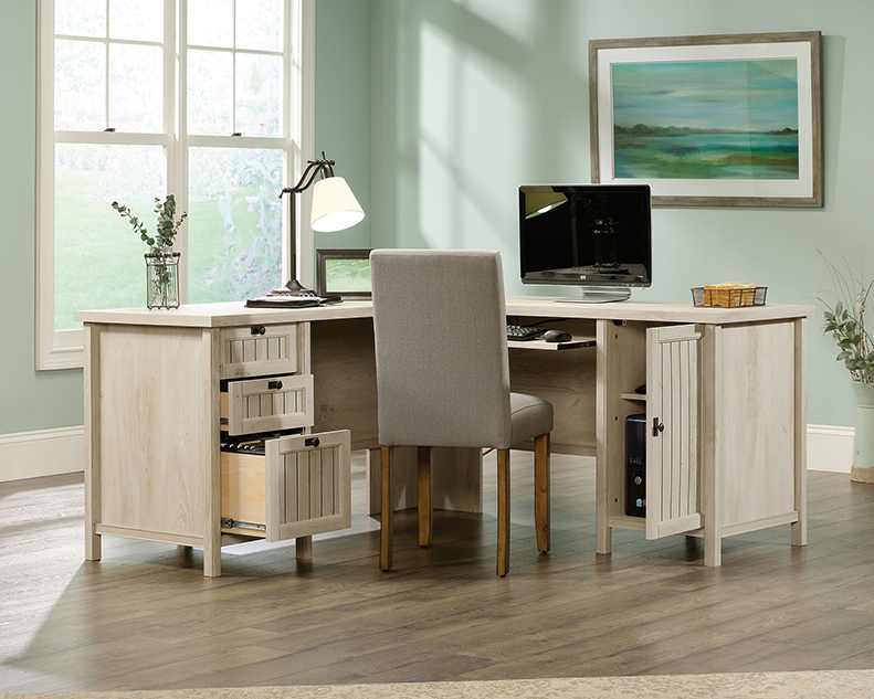 Costa | L-Shaped Desk | 419956 | Sauder