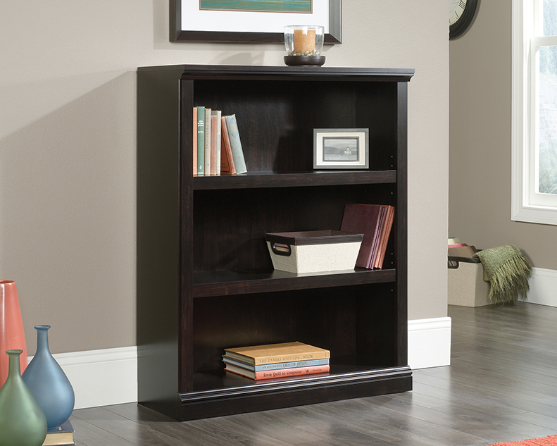 Sauder Select 3 Shelf Bookcase 420185 Woodworking 3 Shelf Bookcase 420185
