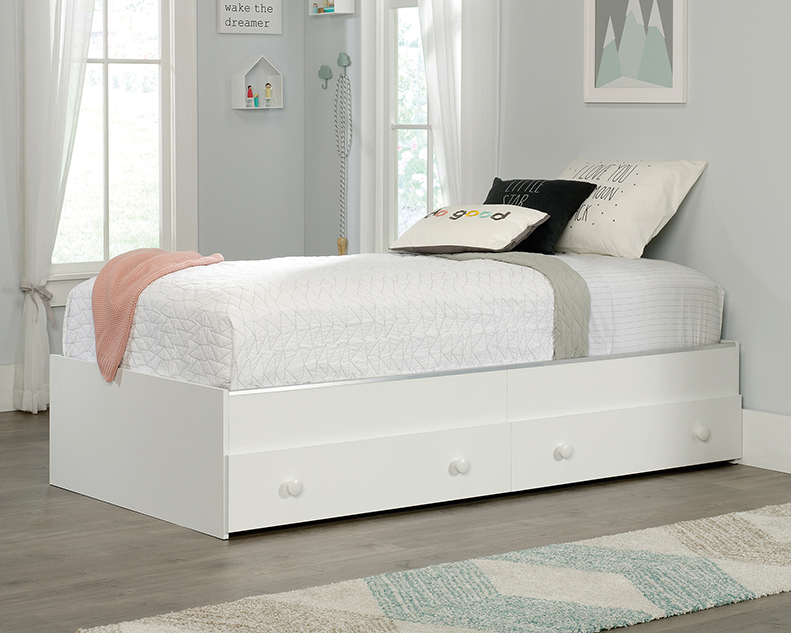 Mate S Pinwheel Twin Bed With Storage Drawers 422700 Sauder Mate S Bed 422700