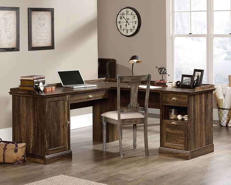 Barrister Lane L Shaped Desk 422710 Sauder Woodworking L Shaped Desk 422710