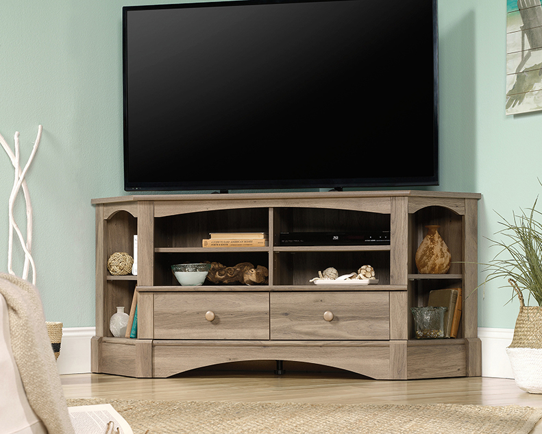 Harbor View Corner Entertainment Credenza 423004 Sauder