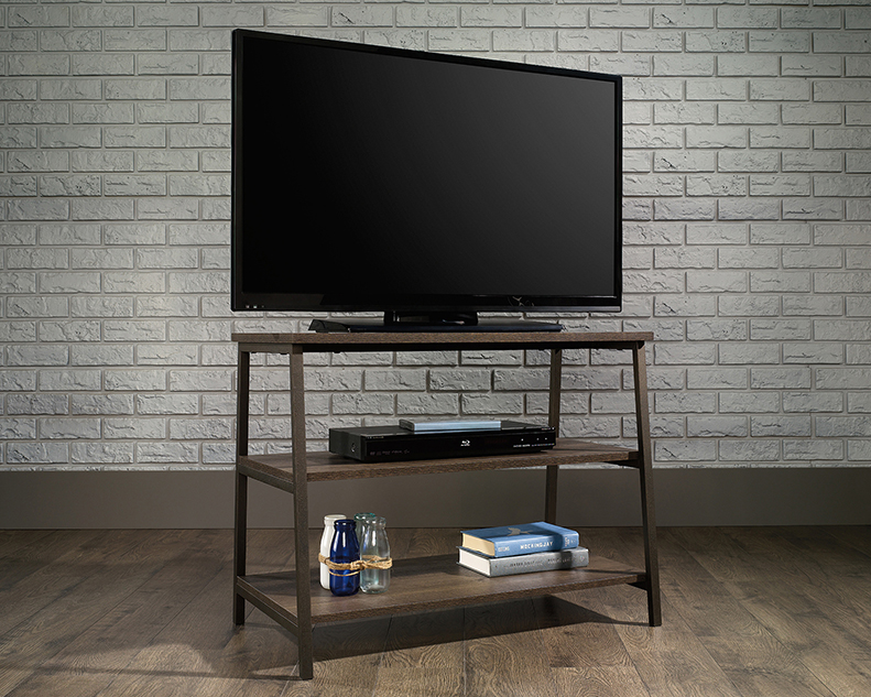 North Avenue TV stand in Smoked Oak