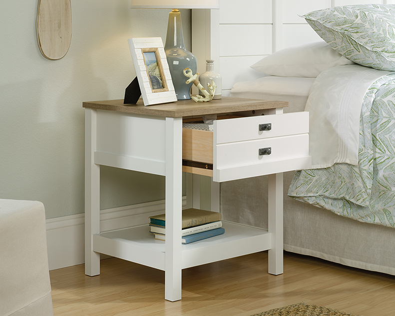 Sauder Cottage Road Night Stand Soft White