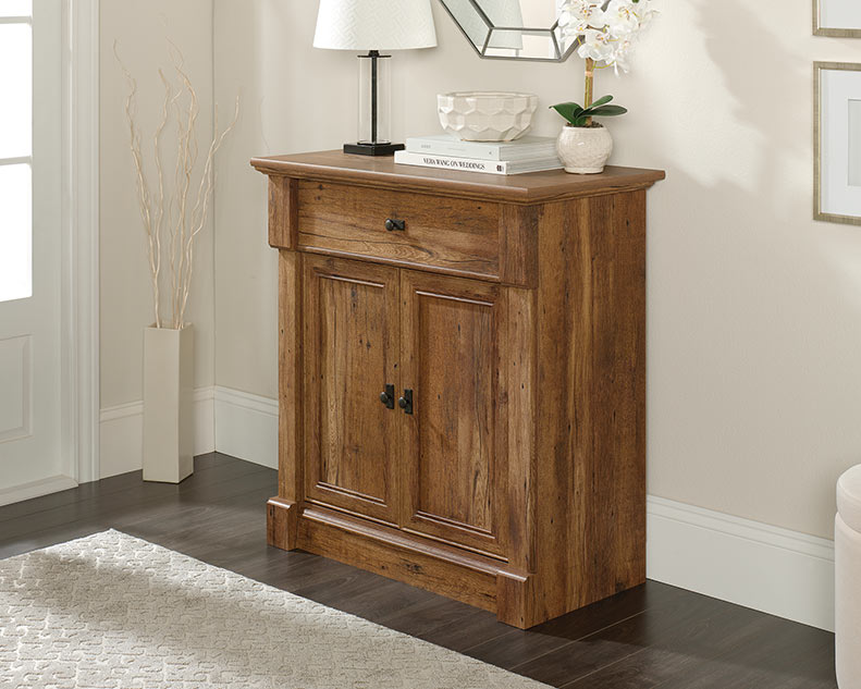 Palladia Entryway Storage Cabinet Vintage Oak 423983