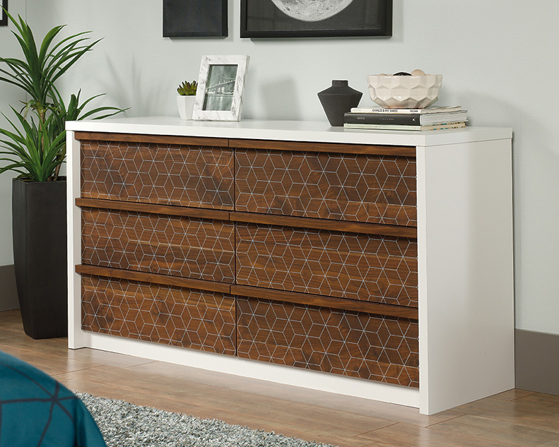 Harvey Park Dresser Soft White - Sauder