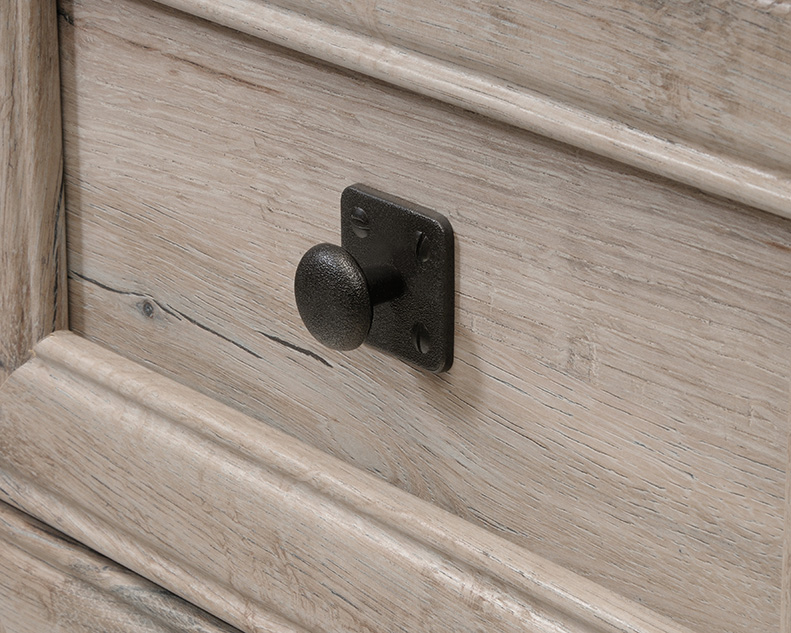 Palladia Executive Home Office Desk Split Oak (424809) – Sauder