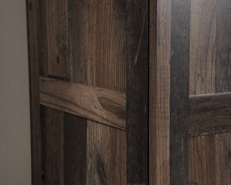 Sauder Select 2-Door Storage Cabinet Reclaimed Pine (427069) – Sauder