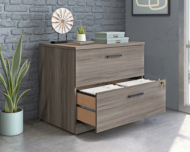 Affirm 2-Drawer Lateral File Cabinet Hudson Elm (427871) – Sauder