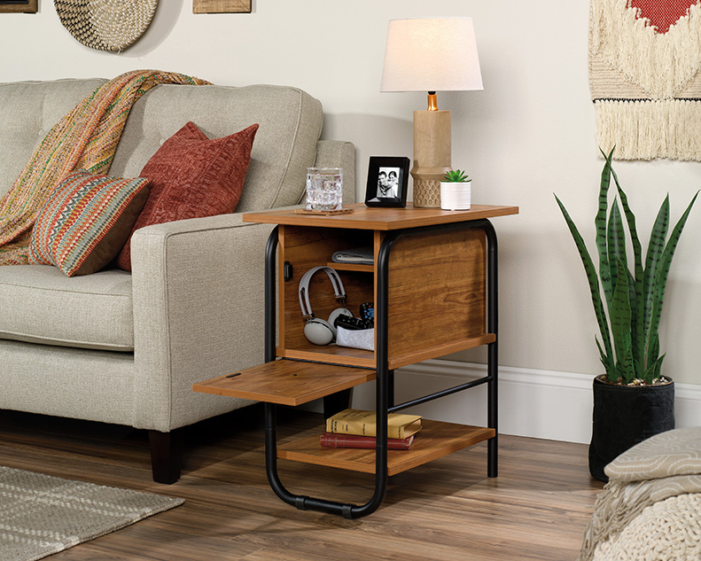 SLIDE-SIDETOP50　S-ST50 leiri hygge store Union Plain Side Table Prairie Cherry (428926) – Sauder