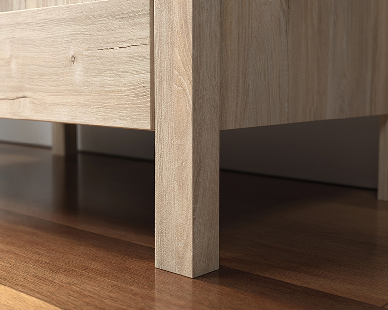 Sauder Select 2-Door Storage Cabinet Chalk Oak (433242) - Sauder