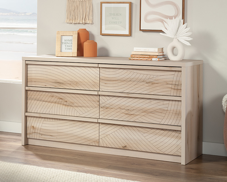 イデー　WAVE TALL CHEST Maple Maple Dressers