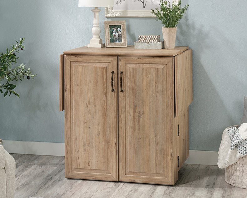 Craft Works Rolling Storage Craft Cart Khaki Pine (435232