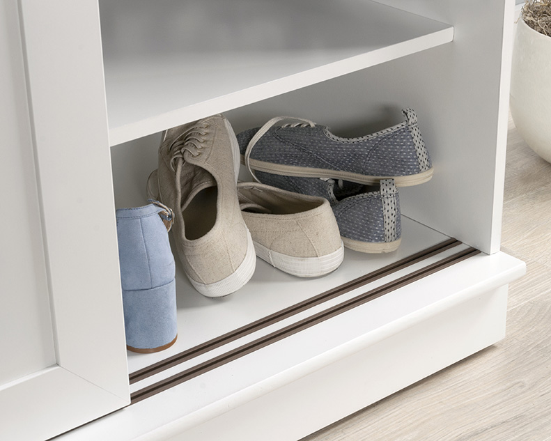 HomePlus Wardrobe with Sliding Doors White (442790) – Sauder