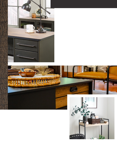 Bistro Mid Century Modern Coffee Shop Style Furniture Sauder